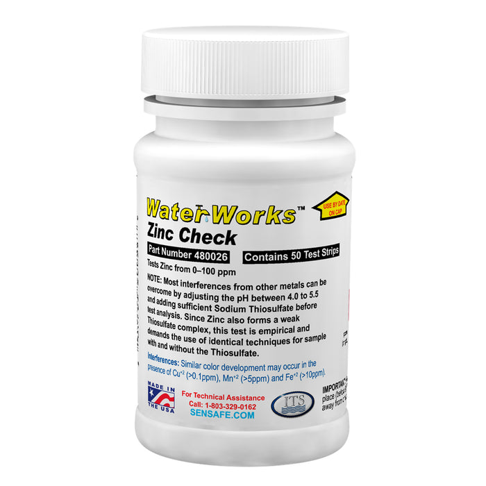 WaterWorks™ Zinc Check (Zink)
