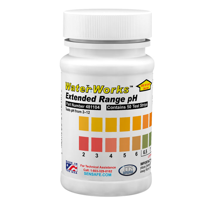 WaterWorks™ Extended Range pH Check (pH-Wert mit breitem Messbereich)