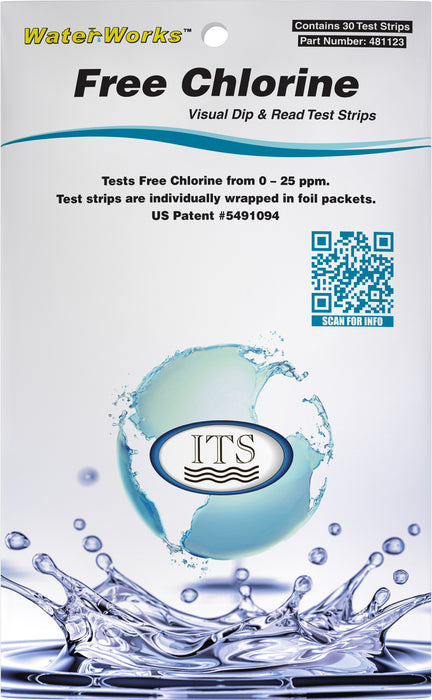 WaterWorks™ Freies Chlor (Pocket-Pack)