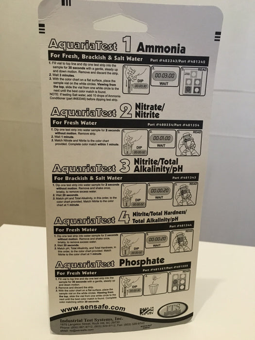 AquariaTest 1 Ammonia (Ammoniak)