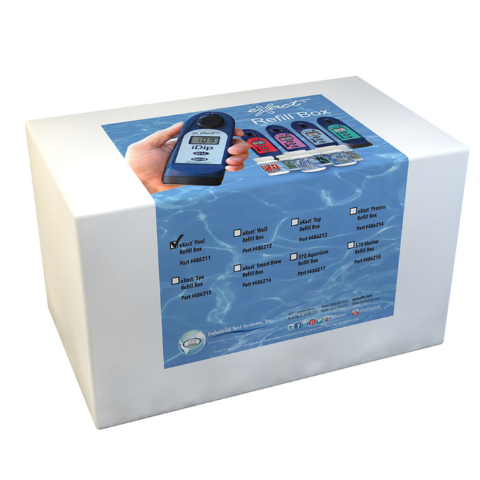 eXact® Pool Water Reagent Refill Box