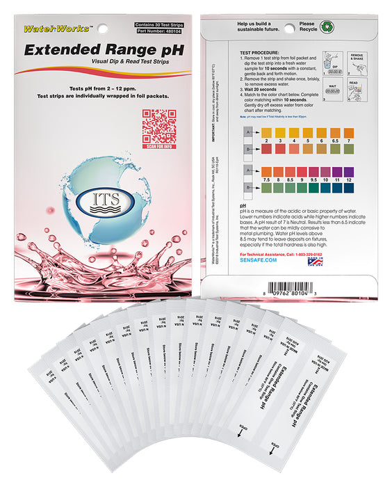 WaterWorks™ Extended Range pH Check (Pocket-Pack)