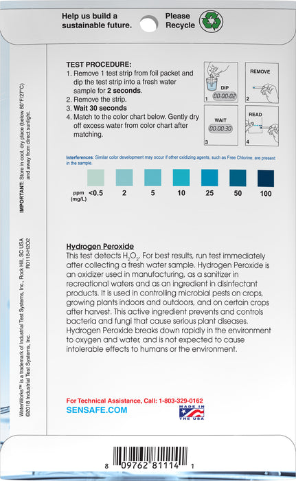 WaterWorks™ Peroxide (Pocket-Pack)