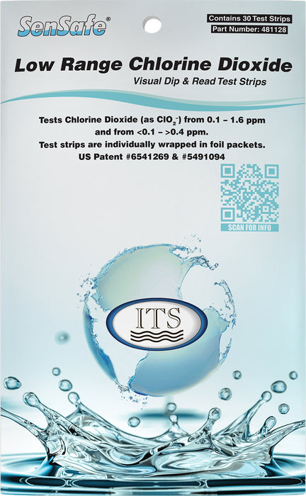 WaterWorks™ Chlorine Dioxide Low Range (Pocket-Pack)