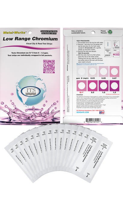 WaterWorks™ Chromium Low Range (Pocket-Pack)