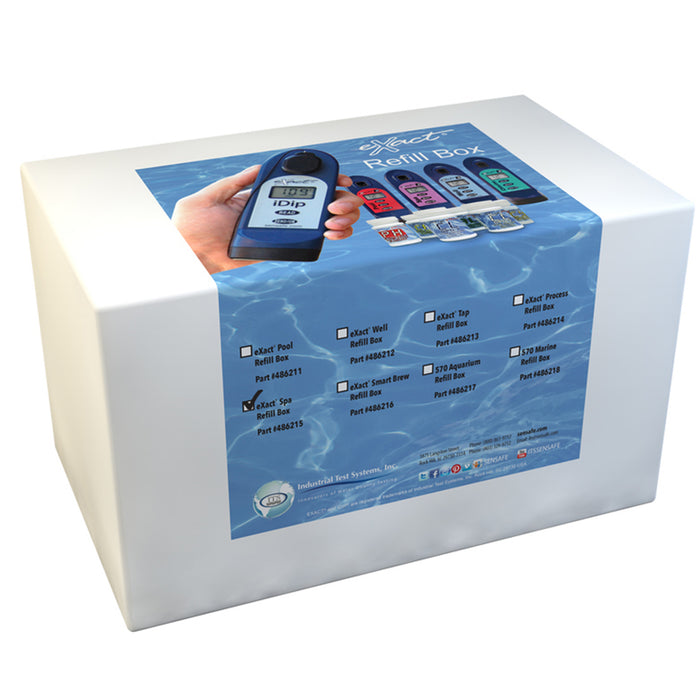 eXact® Spa Water Reagent Refill Box